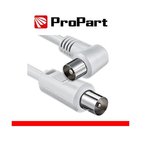 Cavo Antenna Tv Iec 2m Sp Dr. -sp 90 Bianco - Foto 1